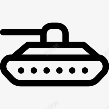 坦克军用44直线型图标图标