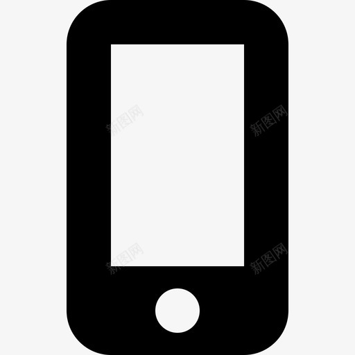 智能手机设备48填充图标svg_新图网 https://ixintu.com 填充 手机 智能 设备