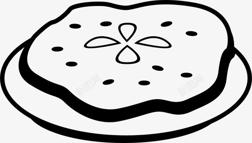 煎饼食物韩式图标图标