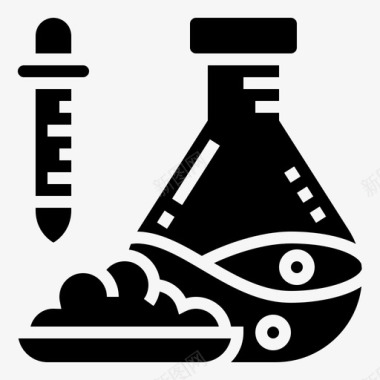 化学石油工业12字形图标图标