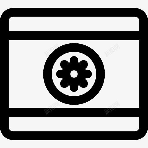 印度国旗11直线图标svg_新图网 https://ixintu.com 印度 国旗 直线