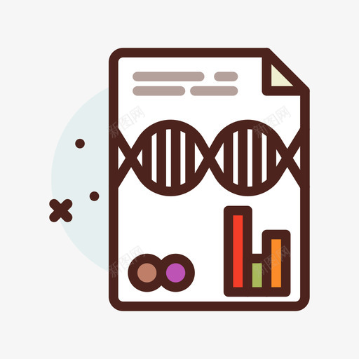 文献生物化学19线性颜色图标svg_新图网 https://ixintu.com 文献 生物化学 线性 颜色