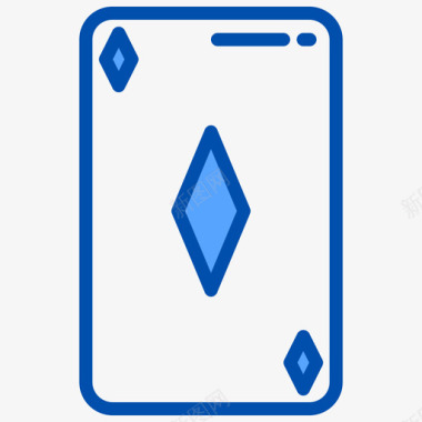 钻石王牌游戏24蓝色图标图标