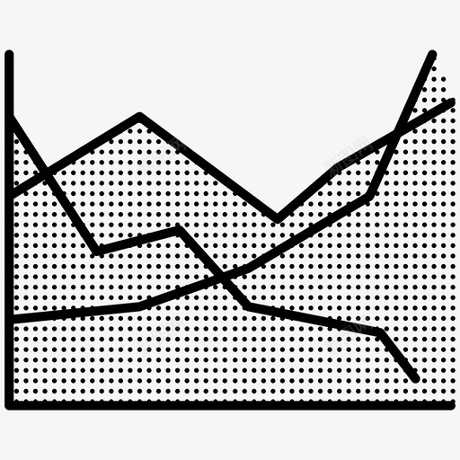 图表统计数据虚线图表图标svg_新图网 https://ixintu.com 图表 统计数据 虚线