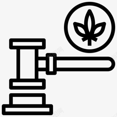 合法大麻6直系图标图标