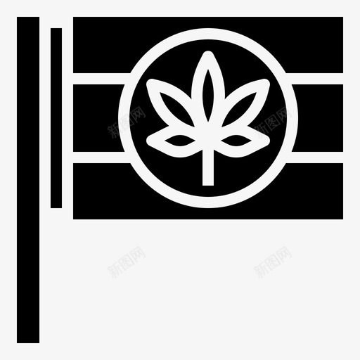 牙买加大麻7加油图标svg_新图网 https://ixintu.com 加油 大麻 牙买加