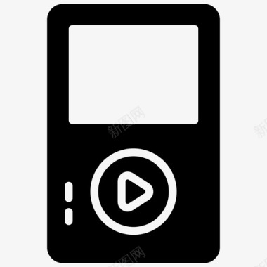 ipod音频音乐音乐播放器图标图标