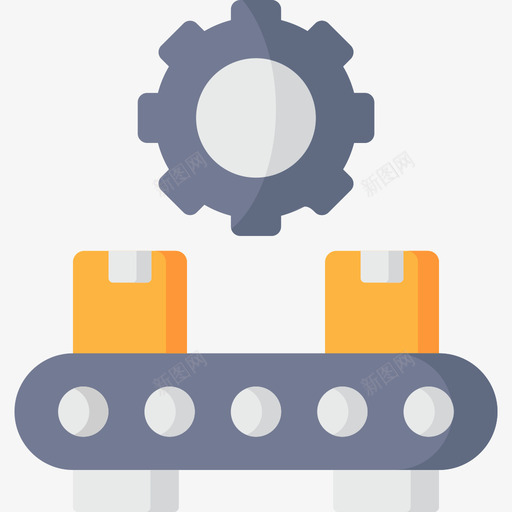 制造工程105扁平图标svg_新图网 https://ixintu.com 制造 工程 扁平