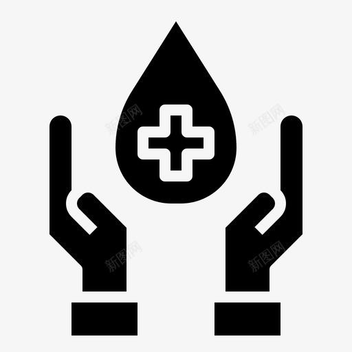 献血献血49补血图标svg_新图网 https://ixintu.com 献血 补血