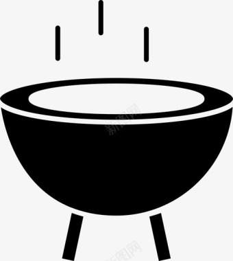 烹饪食物烤架图标图标