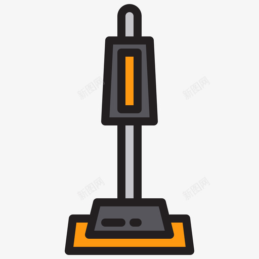 吸尘器家用设备15线性颜色图标svg_新图网 https://ixintu.com 吸尘器 家用 线性 设备 颜色