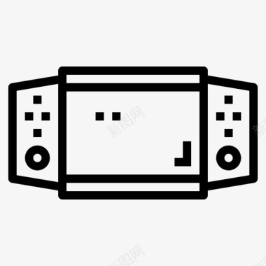游戏板游戏机技术图标图标