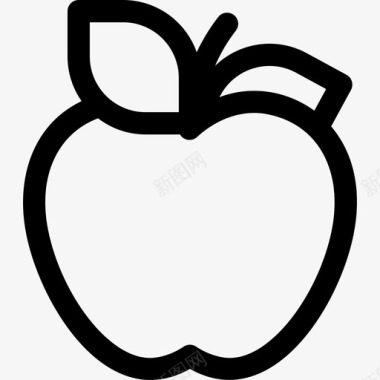 苹果春111直线型图标图标