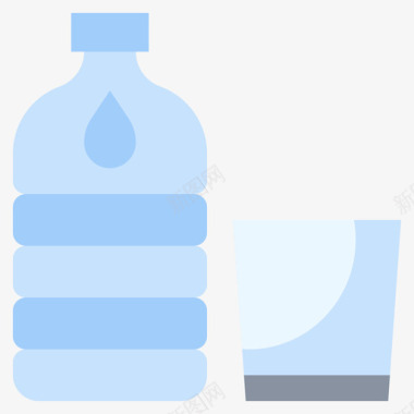 矿泉水饮料38平的图标图标