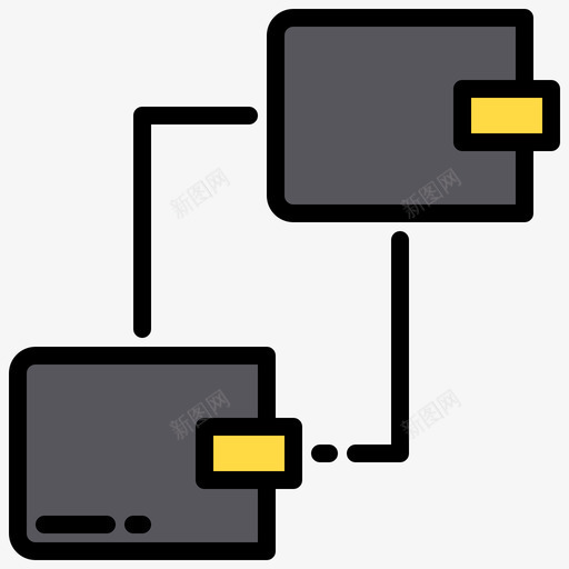 交易区块链52线性颜色图标svg_新图网 https://ixintu.com 交易 区块 线性 颜色
