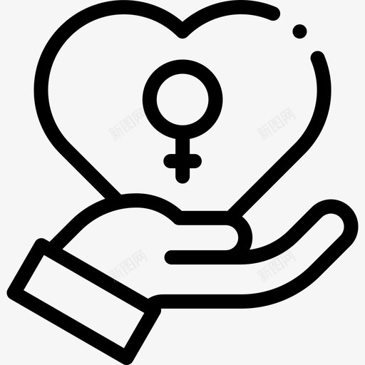 女性象征妇女节36直系图标svg_新图网 https://ixintu.com 女性 妇女节 直系 象征