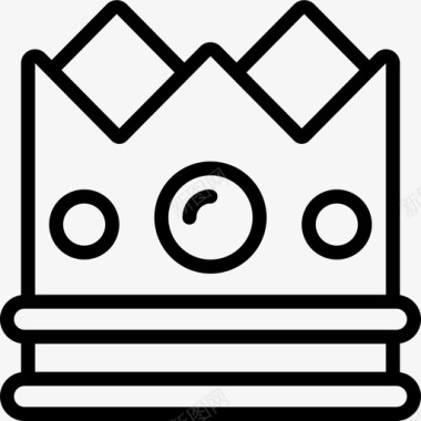 皇冠君主制3直系图标图标