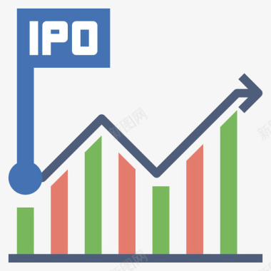 Ipo股票投资3持平图标图标