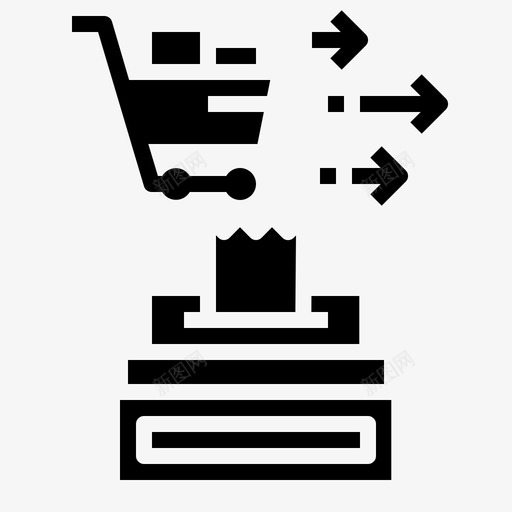 结帐商店购物图标svg_新图网 https://ixintu.com 商店 实体 电子商务 结帐 购物 超市
