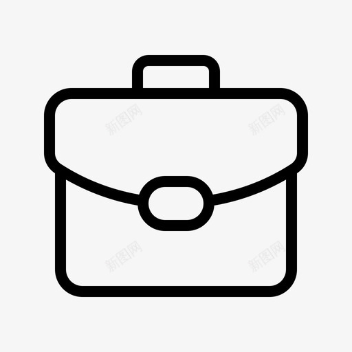 公文包包简介图标svg_新图网 https://ixintu.com 公文包 商店 简介 轮廓