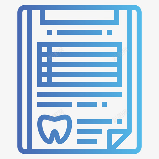医学报告牙科48梯度图标svg_新图网 https://ixintu.com 医学 报告 梯度 牙科