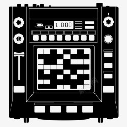电芯korgkaossilator便携式鼓合成器电子乐器图标高清图片