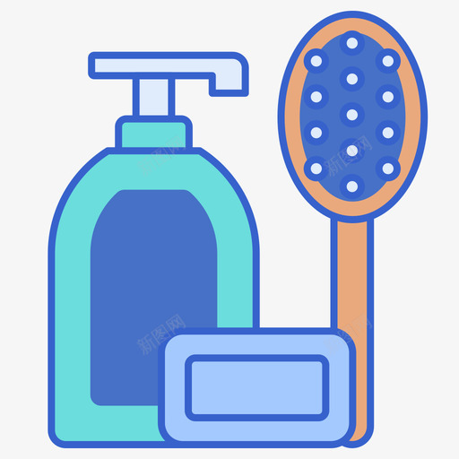 清洁产品药物1线性颜色图标svg_新图网 https://ixintu.com 产品 清洁 线性 药物 颜色