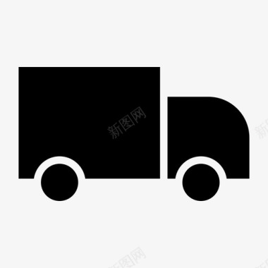 货车运送汽车运输图标图标