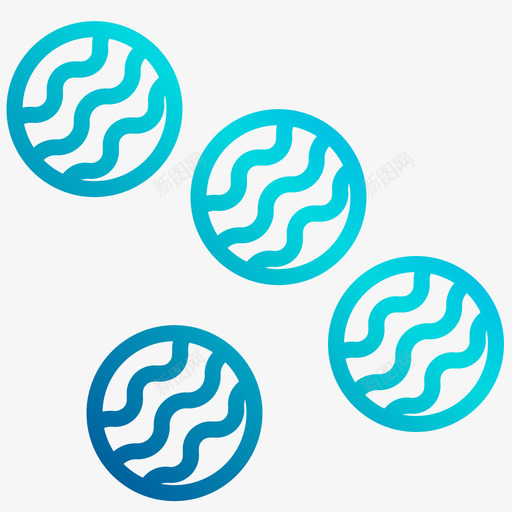汉堡烧烤32线性梯度图标svg_新图网 https://ixintu.com 梯度 汉堡 烧烤 线性