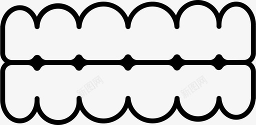 牙齿牙医口腔图标svg_新图网 https://ixintu.com 口腔 牙医 牙齿