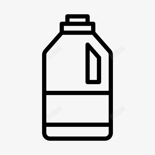 洗涤剂超市55线性图标svg_新图网 https://ixintu.com 洗涤剂 线性 超市