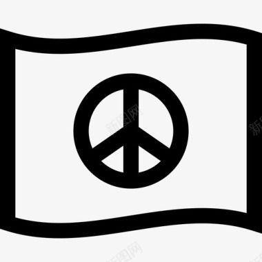 和平和平日2直线图标图标