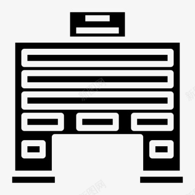 建筑银行公寓图标图标