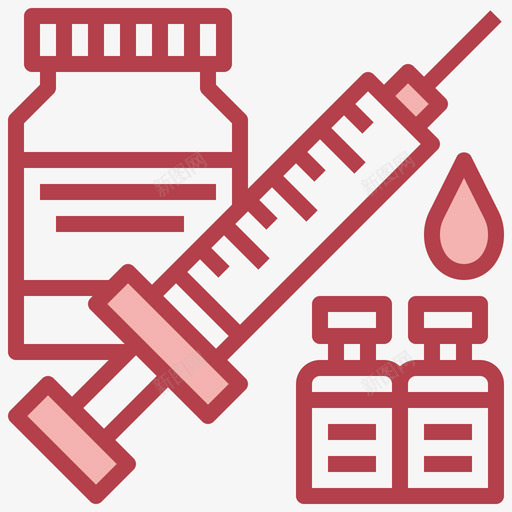 注射器医用194其他图标svg_新图网 https://ixintu.com 其他 医用 注射器