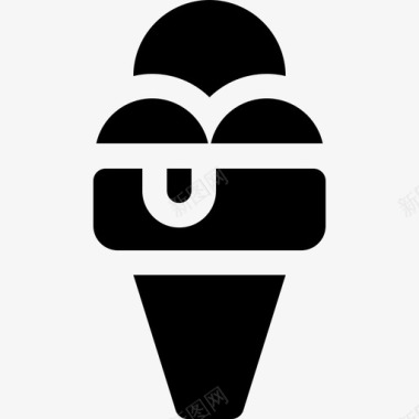 冰淇淋一般50加满图标图标