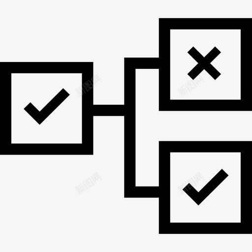 规则条件流程规则图标svg_新图网 https://ixintu.com 应用 条件 流程 规则