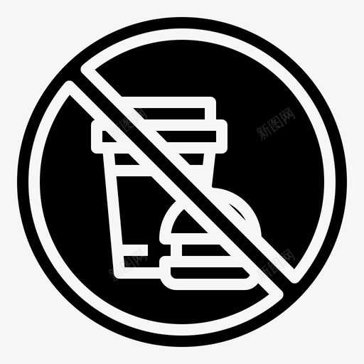 没有食物购物中心3加油图标svg_新图网 https://ixintu.com 加油 没有 购物中心 食物