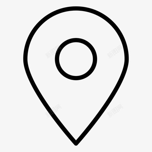 位置区域地图图标svg_新图网 https://ixintu.com 位置 公司 区域 地图 地点