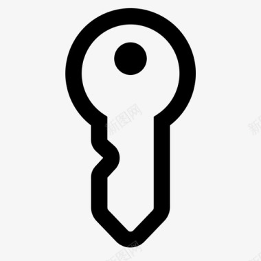 钥匙基本锁图标图标
