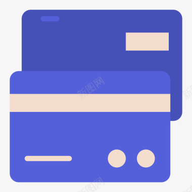 信用卡网络营销4持平图标图标