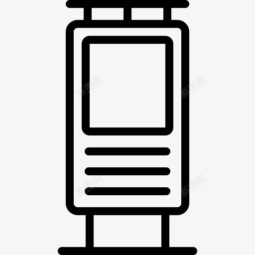 广告投放广告牌招牌图标svg_新图网 https://ixintu.com 广告投放 广告牌 招牌