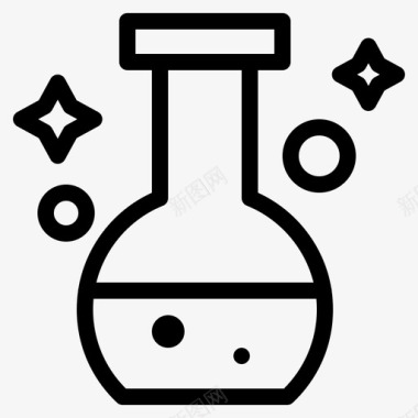 佛罗伦萨烧瓶实验室测试图标图标