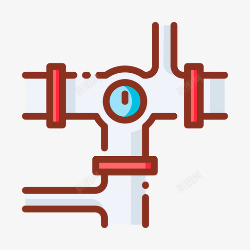 管道建筑64线性颜色图标svg_新图网 https://ixintu.com 建筑 管道 线性 颜色