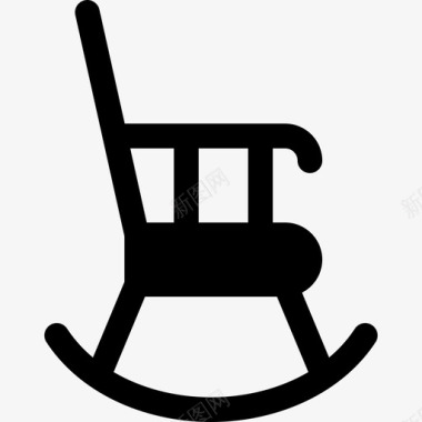 摇椅家具189填充图标图标