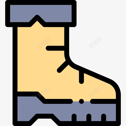 靴子保护安全18线性颜色图标svg_新图网 https://ixintu.com 保护 安全 线性 靴子 颜色