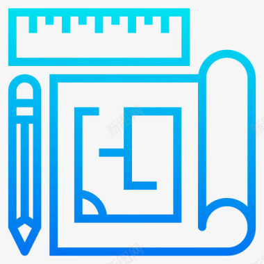 蓝图工程89坡度图标图标