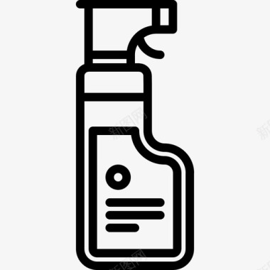 喷剂清洁剂图标图标