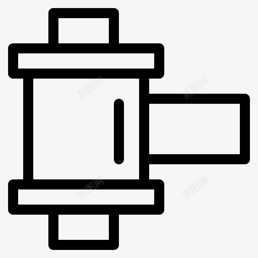 电影照片卷轴图标svg_新图网 https://ixintu.com 卷轴 摄影 棚线 照片 电影