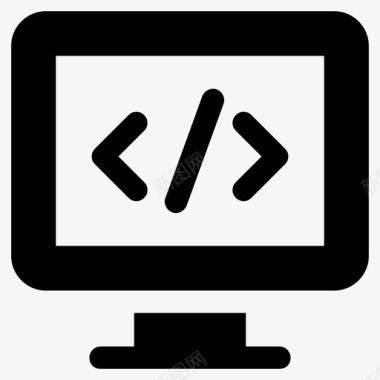 网络开发计算机html图标图标