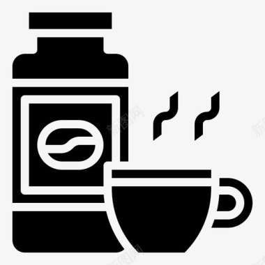 咖啡37号饮料灌装图标图标